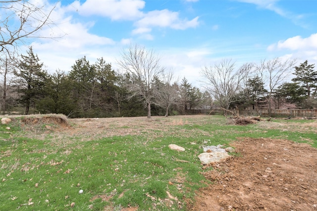 1130 Amsden Cir, Denison, TX 75020 - view of yard featuring fence