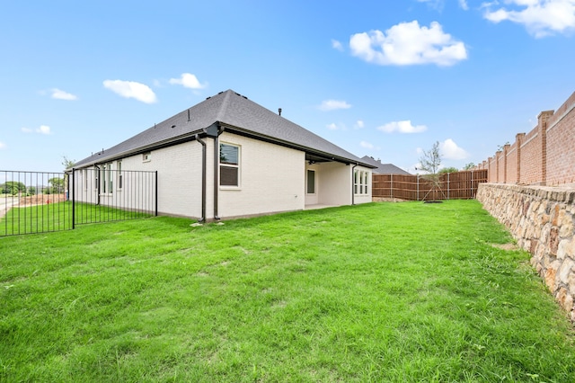 526 Windchase Dr, Haslet, TX 76052 - back of house featuring brick siding and a shingled roof