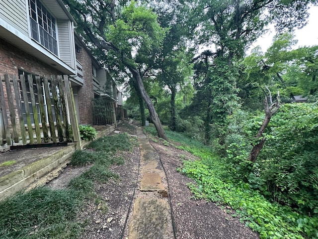 view of yard