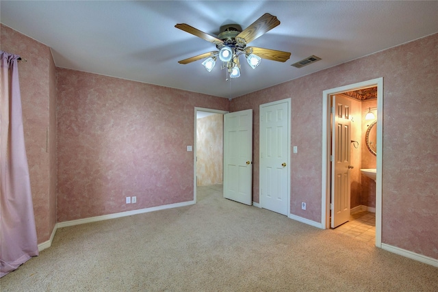 2160 W Fm 550, Mclendon Chisholm, TX 75032 - unfurnished bedroom featuring carpet, ensuite bath, a ceiling fan, and baseboards