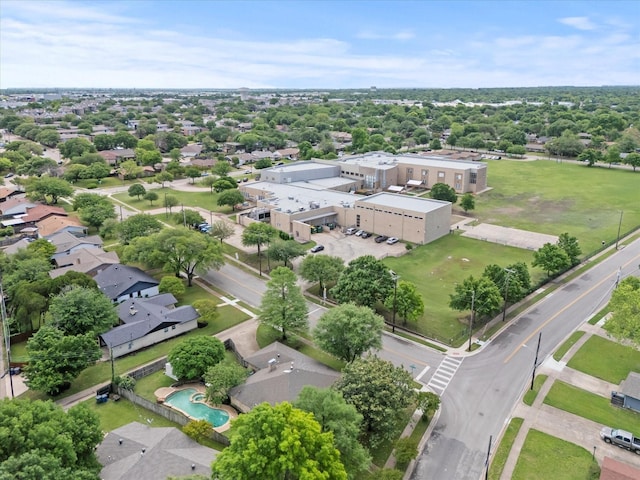 9008 Flicker Ln, Dallas, TX 75238 - aerial view of a pool