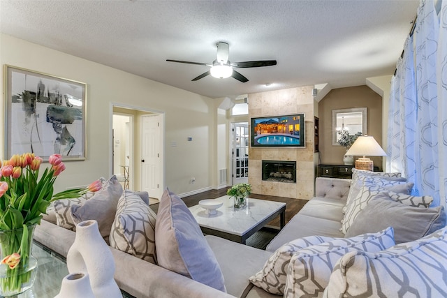view of living area