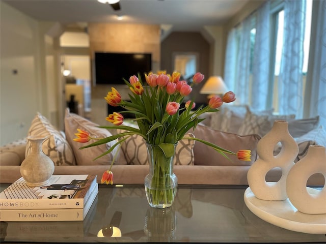 view of living area