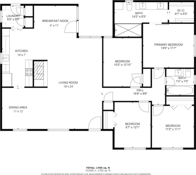 floor plan / room layout