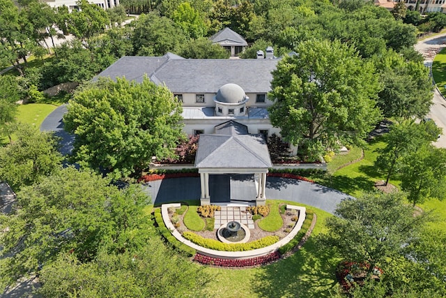 6800 High Gate Rd, Plano, TX 75024 - aerial view of property and surrounding area