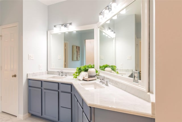 3501 Washington Dr, Frisco, TX 75034 - full bathroom featuring double vanity