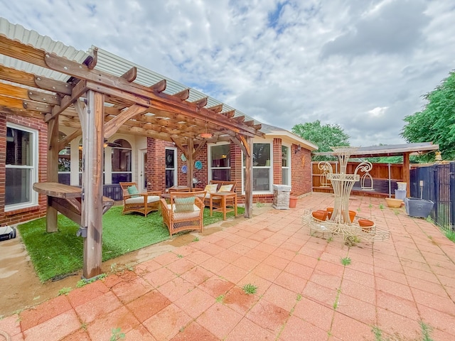 200 Meadowside Dr, Mansfield, TX 76063 - exercise room with ceiling fan and carpet