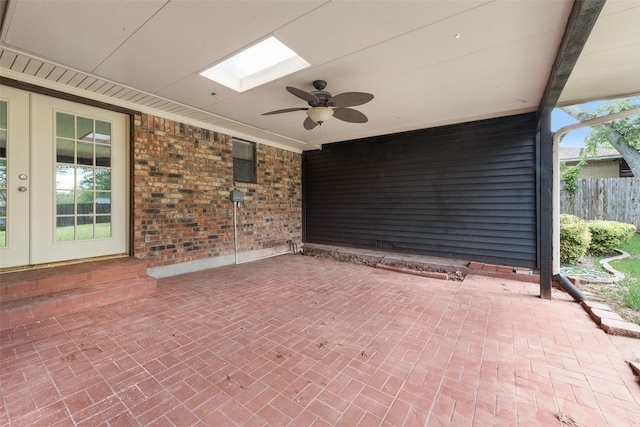 913 Vince Ln, Desoto, TX 75115 - view of patio featuring ceiling fan
