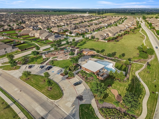 1248 Starlight Ave, Aubrey, TX 76227 - aerial overview of property's location featuring nearby suburban area