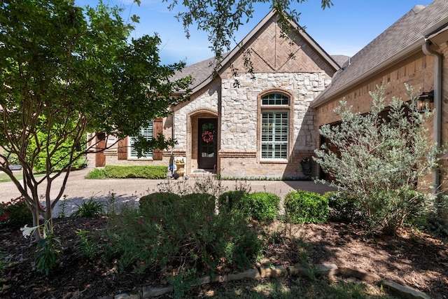 2206 Glasgow Dr, Trophy Club, TX 76262 - view of front facade with stone siding
