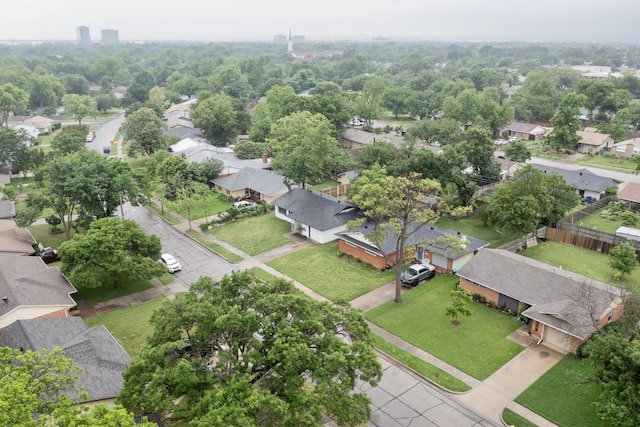 13439 Glenside Dr, Farmers Branch, TX 75234 - bird's eye view featuring a residential view