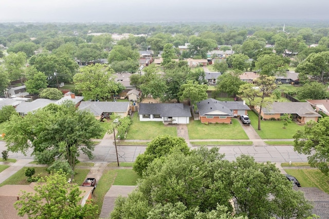 13439 Glenside Dr, Farmers Branch, TX 75234 - drone / aerial view with a residential view