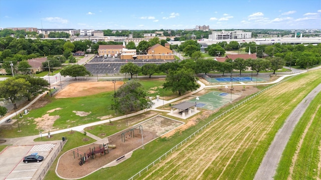aerial view