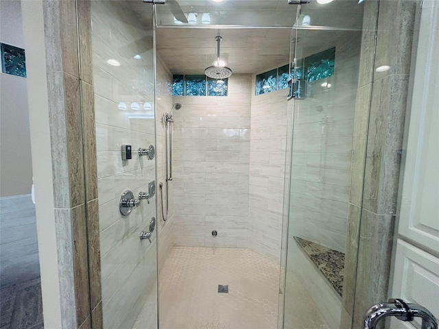 full bath featuring a stall shower