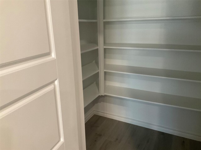 view of storage area