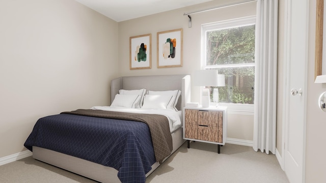 414 Rose Ave, Cleburne, TX 76033 - bedroom with baseboards and light carpet