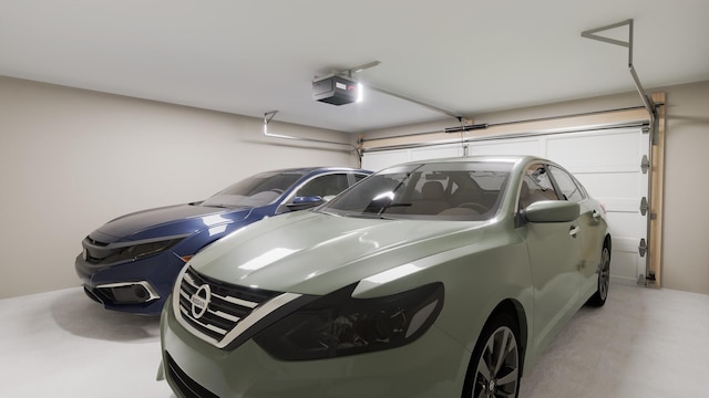 414 Rose Ave, Cleburne, TX 76033 - garage with a garage door opener