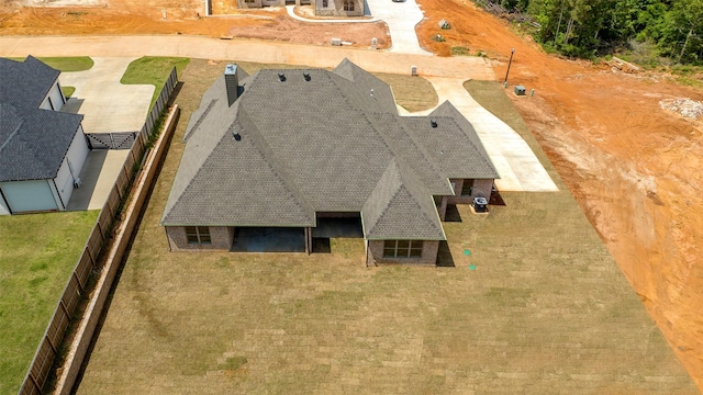 drone / aerial view