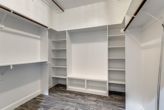 580 Leatherwood Ln, Poolville, TX 76487 - spacious closet featuring dark wood-style floors