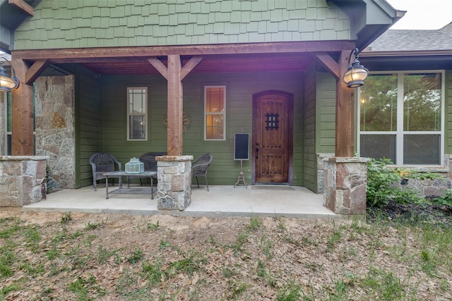 580 Leatherwood Ln, Poolville, TX 76487 - entrance to property with stone siding
