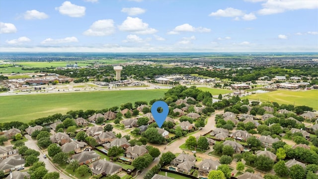 821 High Willow Dr, Prosper, TX 75078 - drone / aerial view featuring view of golf course and a residential view