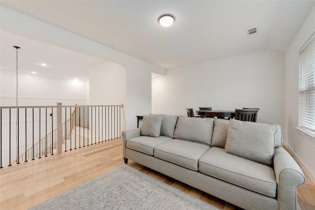 1719 Godello Dr, Mclendon Chisholm, TX 75032 - living area with visible vents and light wood-style flooring