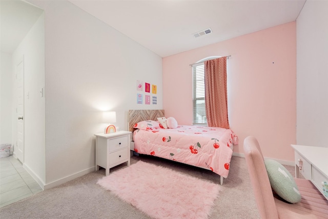 1719 Godello Dr, Mclendon Chisholm, TX 75032 - bedroom with light colored carpet, baseboards, and visible vents