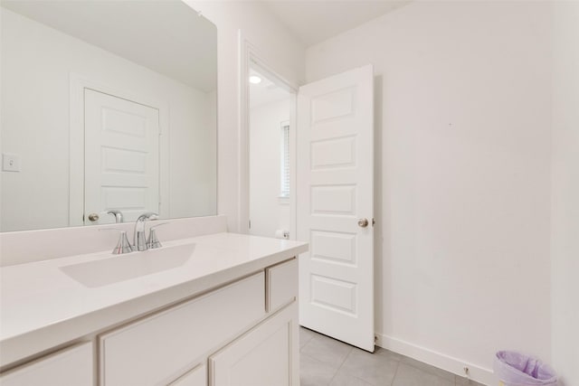 1719 Godello Dr, Mclendon Chisholm, TX 75032 - bathroom featuring tile patterned floors, baseboards, and vanity
