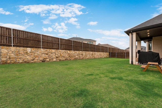 1719 Godello Dr, Mclendon Chisholm, TX 75032 - view of yard with a fenced backyard