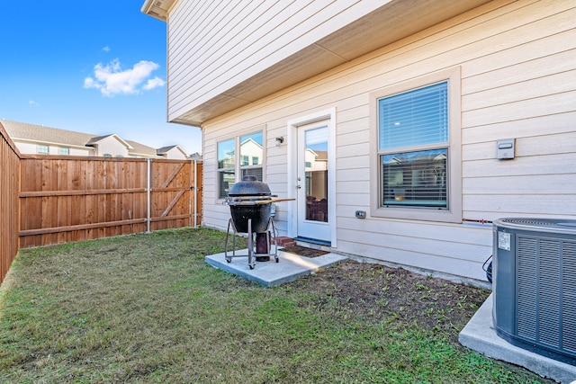 4603 Amal Saleh Dr, Irving, TX 75061 - property entrance with a lawn, central AC, and fence