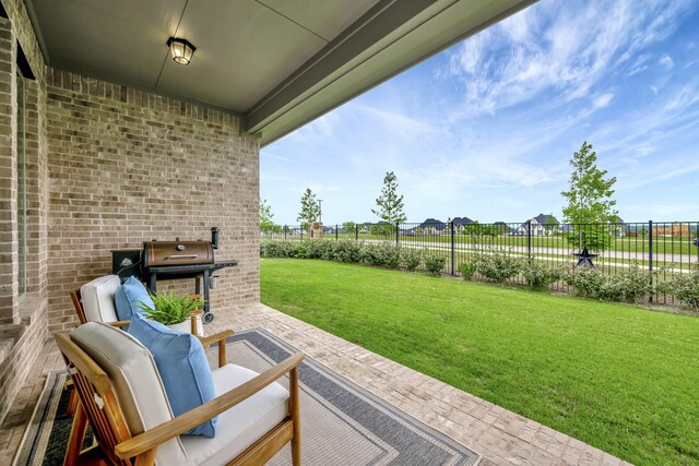 2203 Miranda Ln, Rockwall, TX 75087 - view of patio / terrace featuring area for grilling