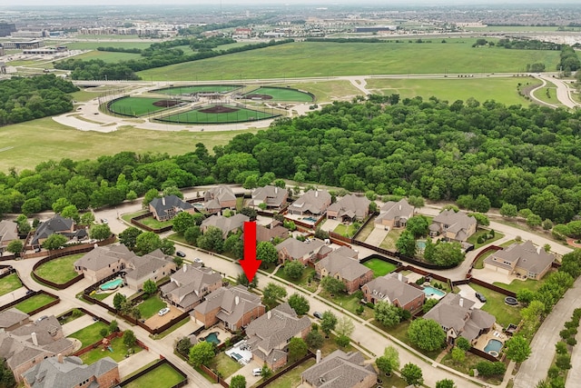 1041 Bandelier Dr, Allen, TX 75013 - aerial perspective of suburban area