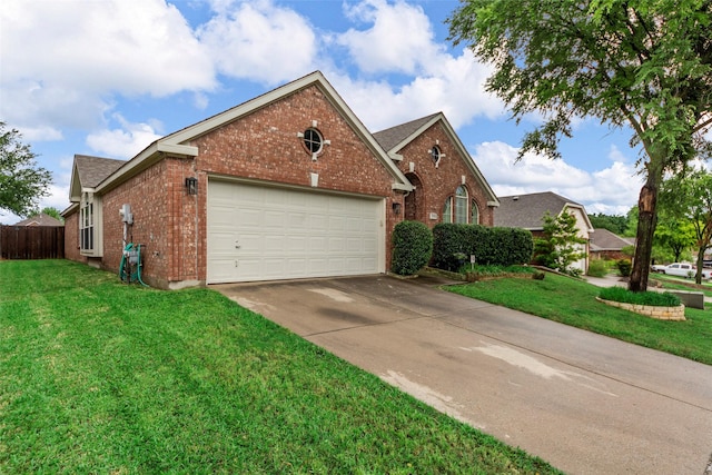 2505 Canyon Bay, Mckinney, TX 75072 - view of front facade featuring brick siding, an attached garage, and concrete driveway