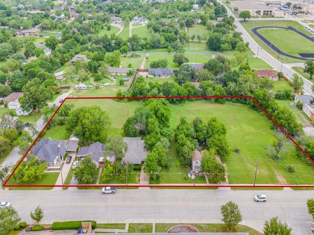 322 Hill St, Grand Prairie, TX 75050 - birds eye view of property featuring a residential view