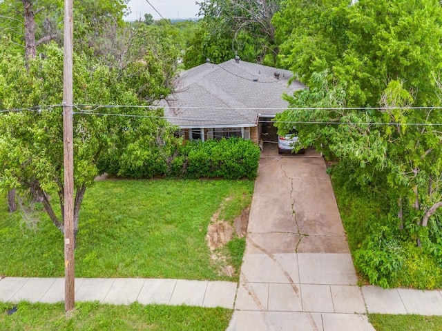 322 Hill St, Grand Prairie, TX 75050 - drone / aerial view