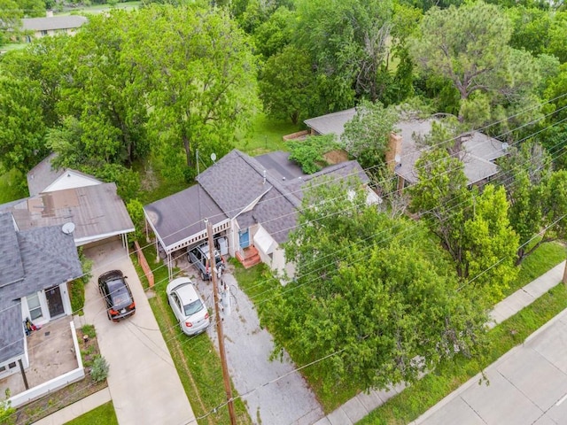 322 Hill St, Grand Prairie, TX 75050 - birds eye view of property