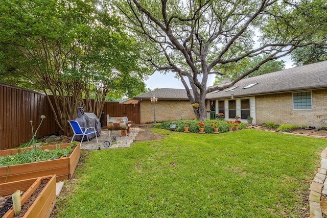 1621 Lake Hill Ln, Plano, TX 75023 - view of yard featuring a vegetable garden