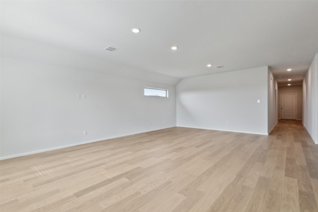 1946 Callington Way, Forney, TX 75126 - empty room featuring light wood-style floors, recessed lighting, and visible vents