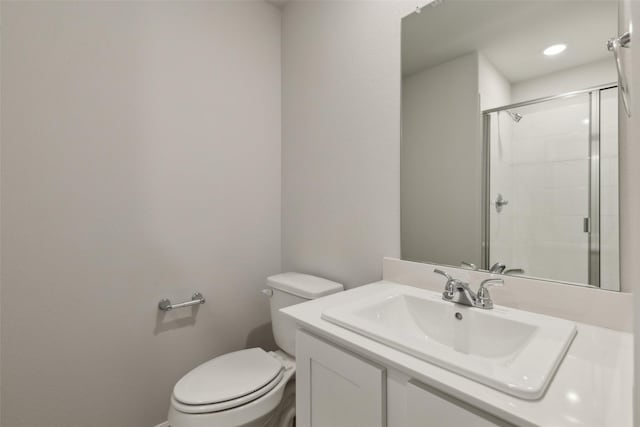 1946 Callington Way, Forney, TX 75126 - full bath with vanity, recessed lighting, toilet, and tiled shower