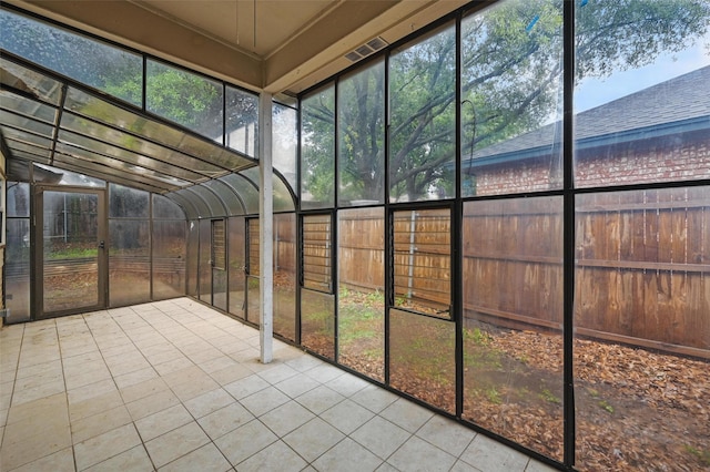 6317 N Park Dr, Watauga, TX 76148 - view of unfurnished sunroom