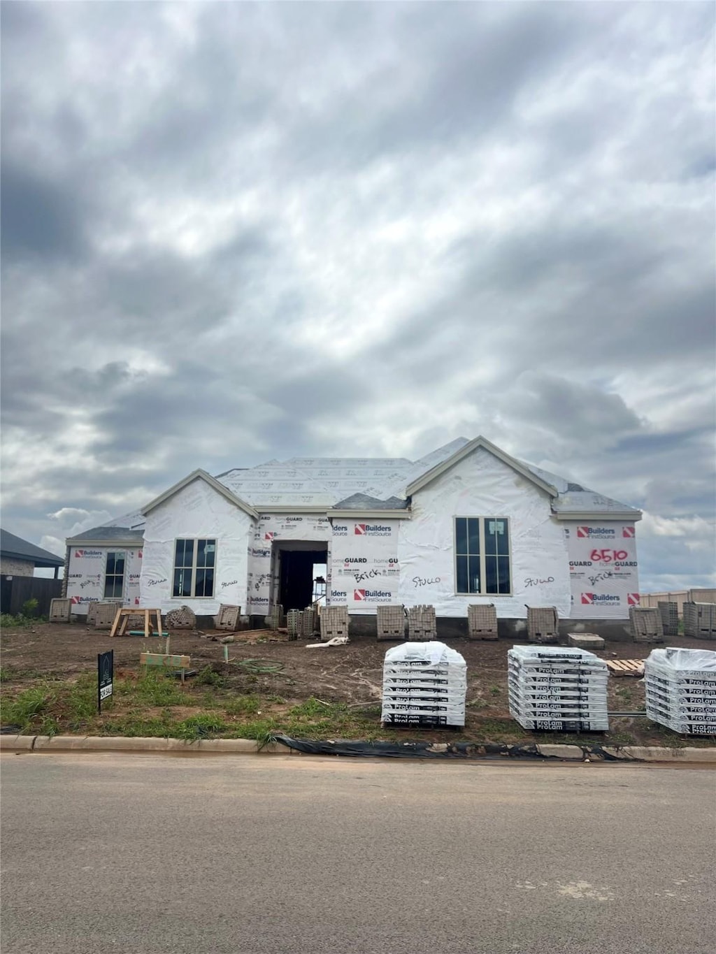 6510 Windmill Grass Ln, Abilene, TX 79606 - view of property in mid-construction