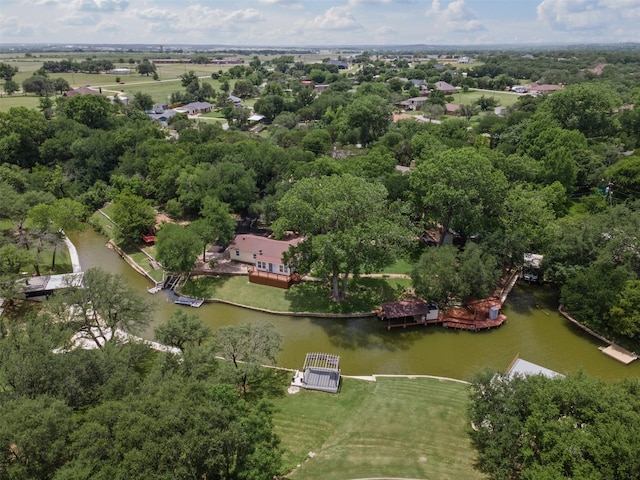 2311 Cedar Cir, Granbury, TX 76048 - aerial view of property's location featuring a nearby body of water