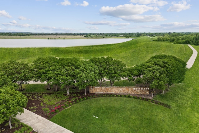 2041 Lake Trail Dr, Heartland, TX 75126 - drone / aerial view with a water view