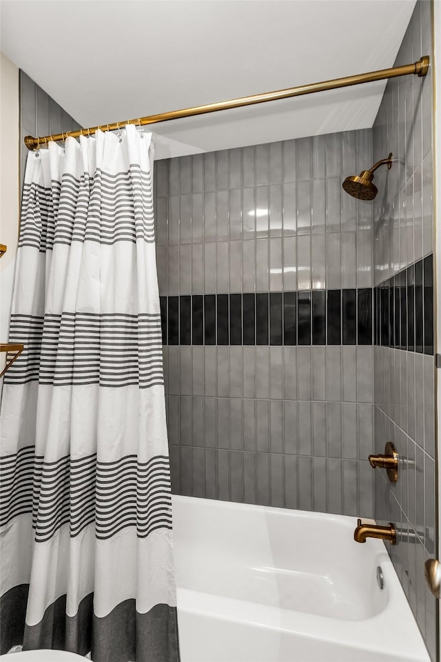 504 Glenbrook Ct, Southlake, TX 76092 - full bath featuring shower / bathtub combination with curtain