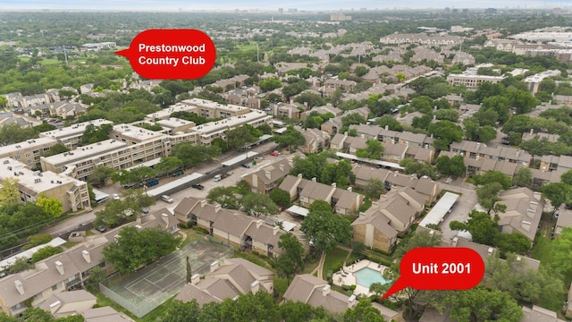 aerial view