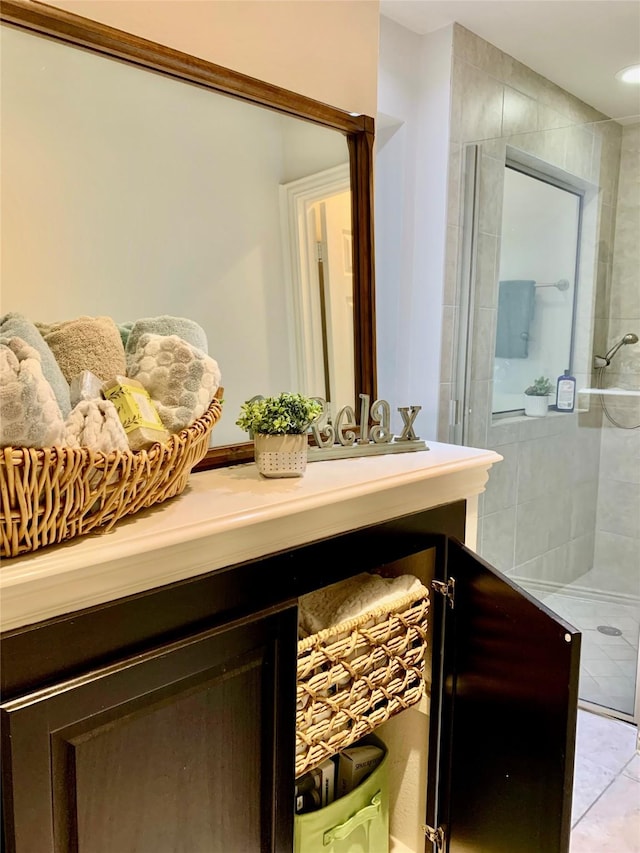 2308 Patriot Dr, Melissa, TX 75454 - full bathroom featuring a shower stall and vanity