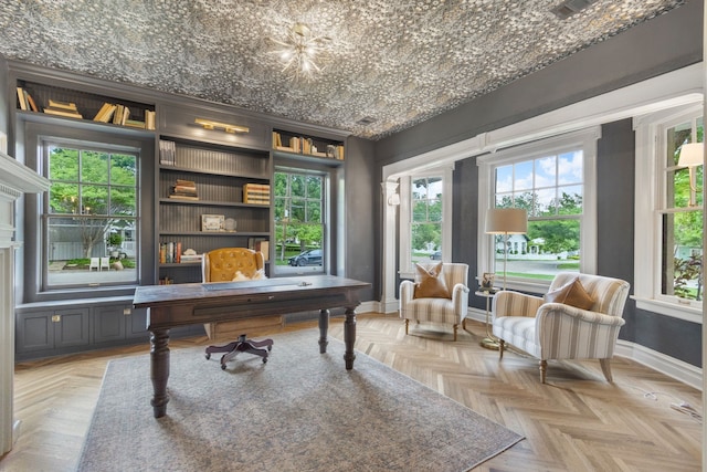 417 N Waddill St, Mckinney, TX 75069 - office with baseboards and built in features