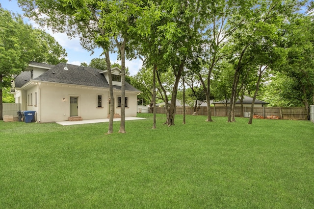 417 N Waddill St, Mckinney, TX 75069 - view of yard featuring a patio