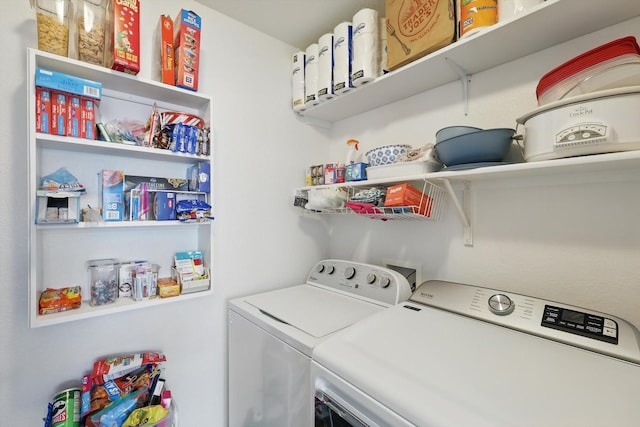 712 Riverflat Dr, Fort Worth, TX 76179 - washroom with laundry area and independent washer and dryer