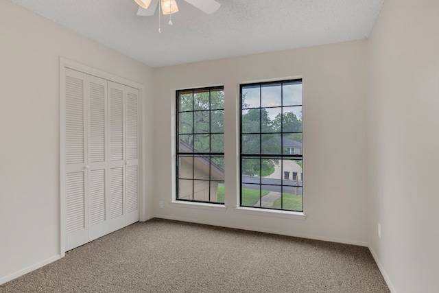 7804 Skylake Dr, Fort Worth, TX 76179 - unfurnished bedroom with carpet floors, baseboards, and a closet
